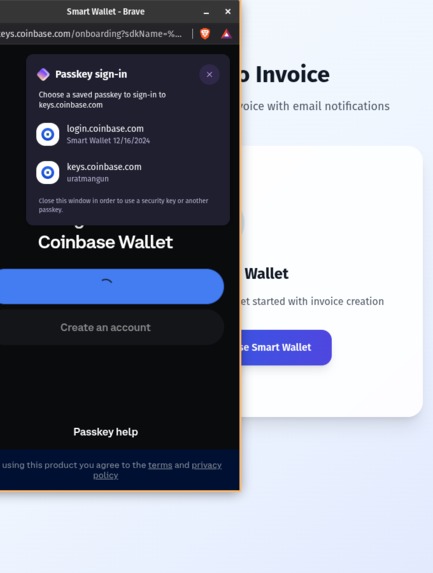 crypto invoice creator – screenshot 3