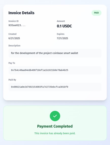 crypto invoice creator – screenshot 7