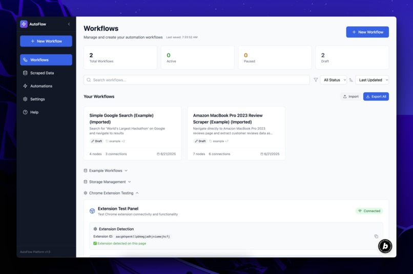 AutoFlow – screenshot 1