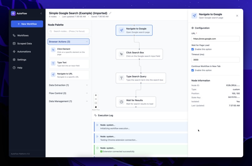 AutoFlow – screenshot 2