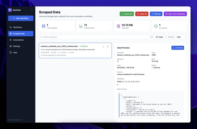 AutoFlow – screenshot 3