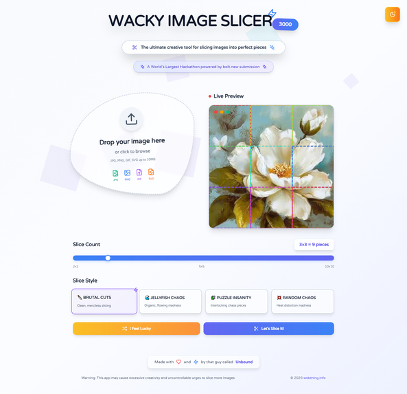 WACKY IMAGESLICER 3000 – screenshot 3