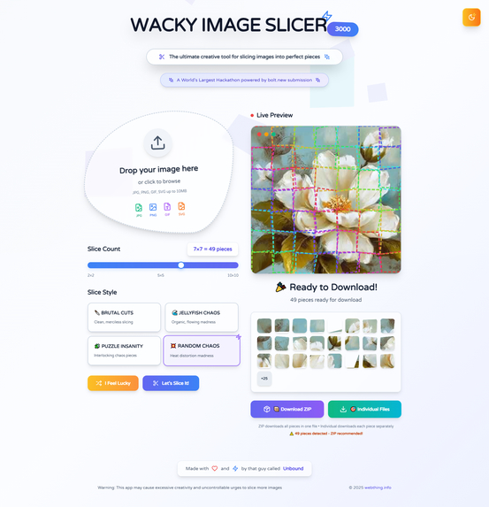 WACKY IMAGESLICER 3000 – screenshot 4