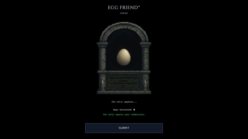 Egg Friend™ Shrine — A Ritual Relic – screenshot 2