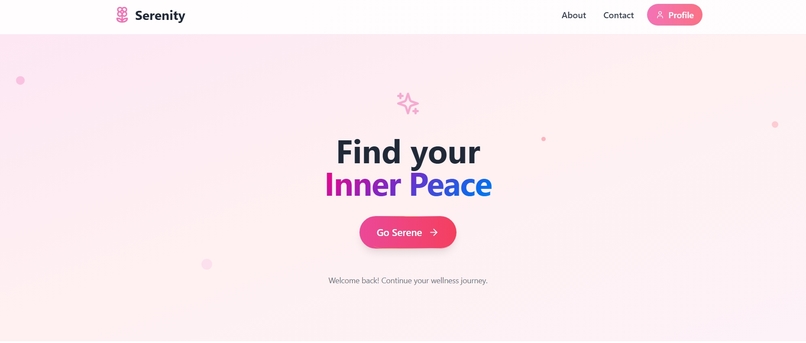 Serenity - The Mental Health App – screenshot 1