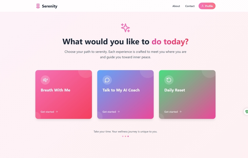 Serenity - The Mental Health App – screenshot 2