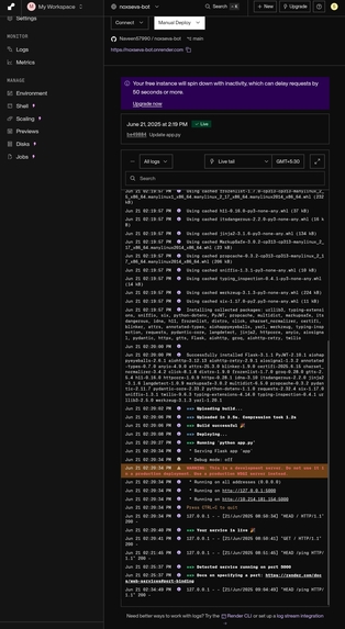 NOXSEVA-BOT – screenshot 2