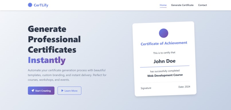 CerTLify – screenshot 1