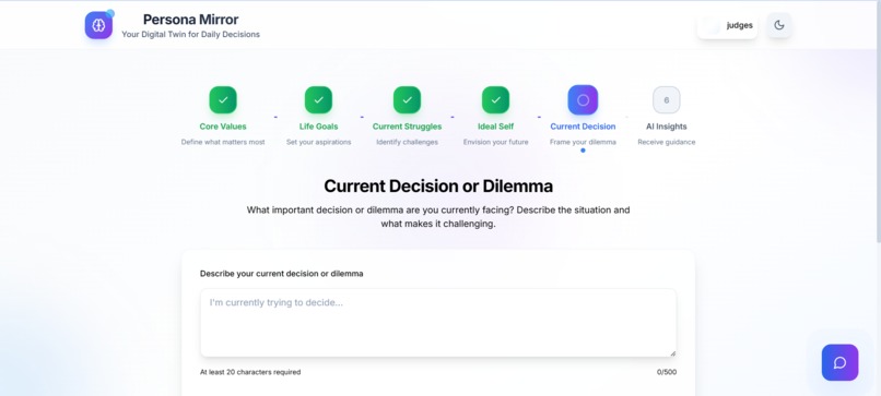 Persona Mirror-Your AI Digital Twin – screenshot 2