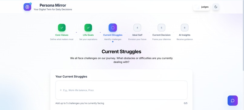 Persona Mirror-Your AI Digital Twin – screenshot 5