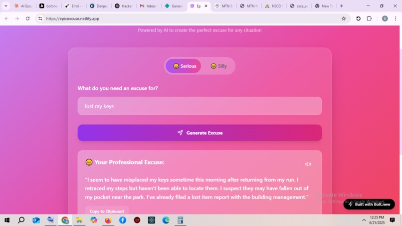 Epic Excuse – screenshot 3