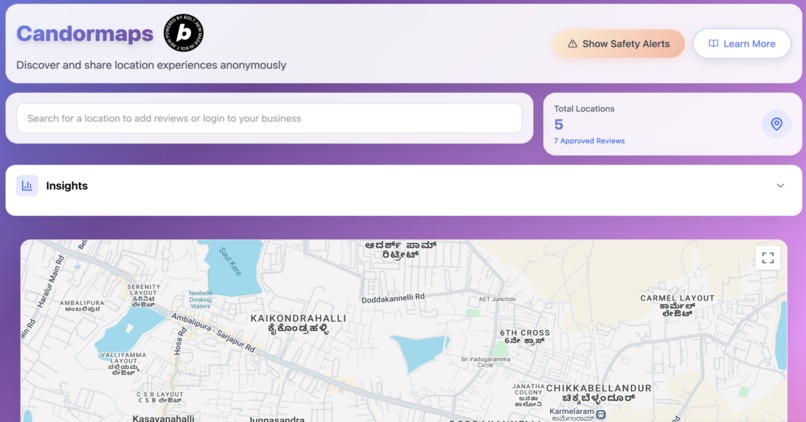 Candormaps – screenshot 1
