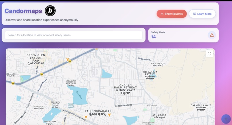 Candormaps – screenshot 2