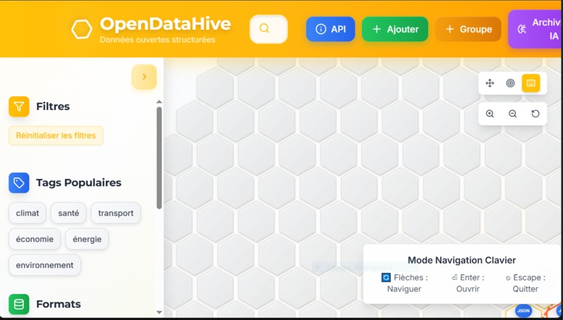 opendatahive – screenshot 1
