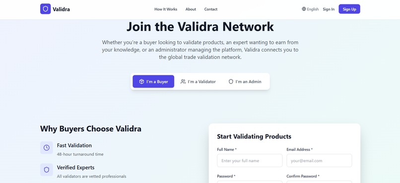 Validra – screenshot 2