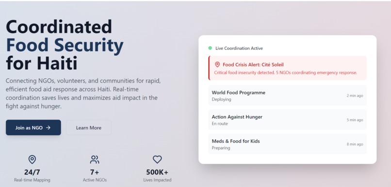 NouriLakay- Together, We Nourish Haiti – screenshot 2