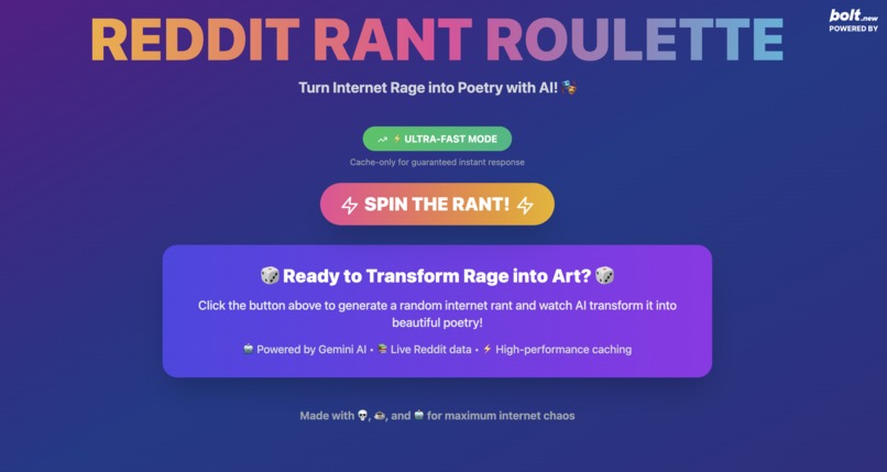Reddit Rant Roulette – screenshot 3