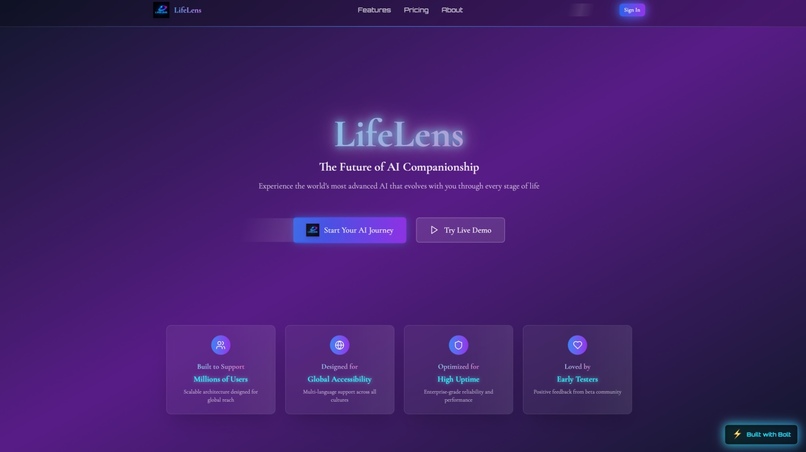 LIFELENS AI – screenshot 1