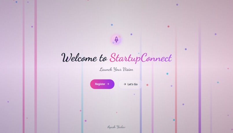 StartupConnect – screenshot 1