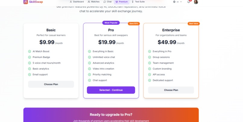 SkillSwap – screenshot 8