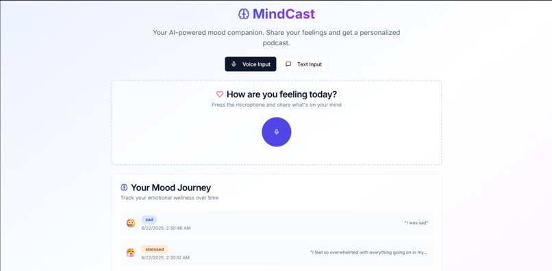 MindCast – screenshot 1