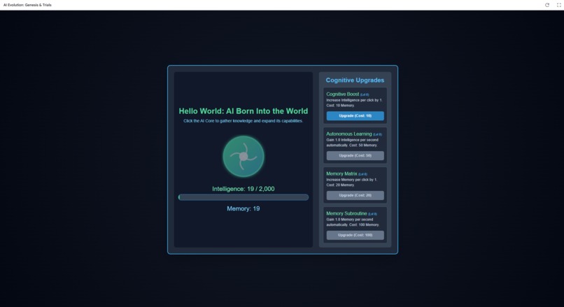 AI Evolvement  – screenshot 1
