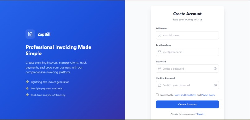 ZapBill – screenshot 3