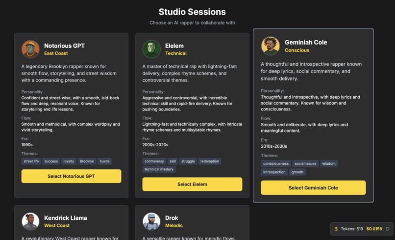 GPT Rappers – screenshot 4