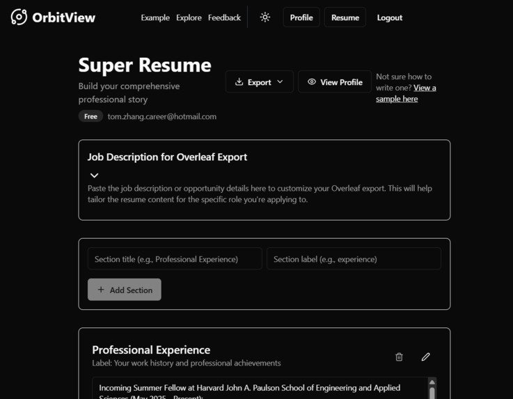 OrbitView – screenshot 3