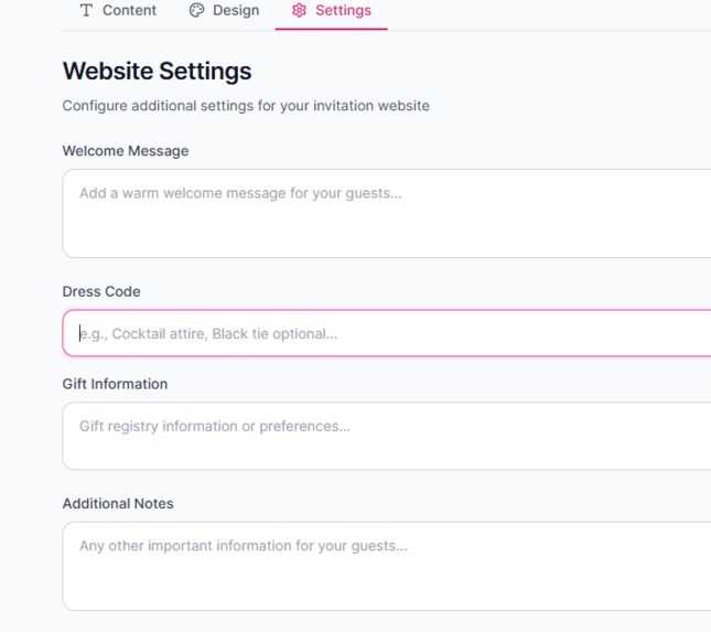 invitebloom – screenshot 1
