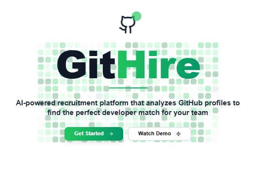 GitHire – screenshot 1