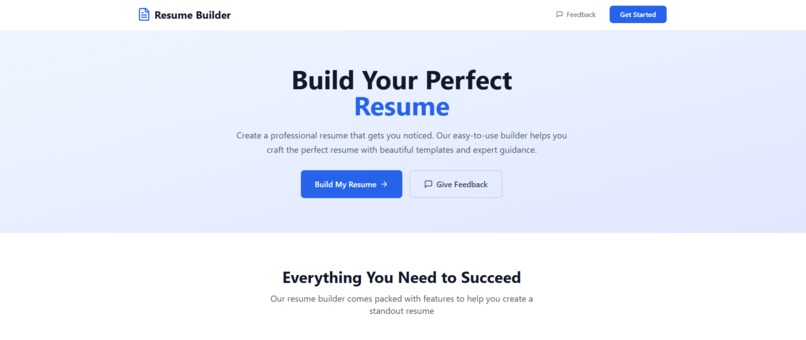 Resume Builder – screenshot 1