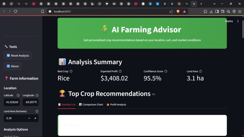  AI Farming Advisor – screenshot 1