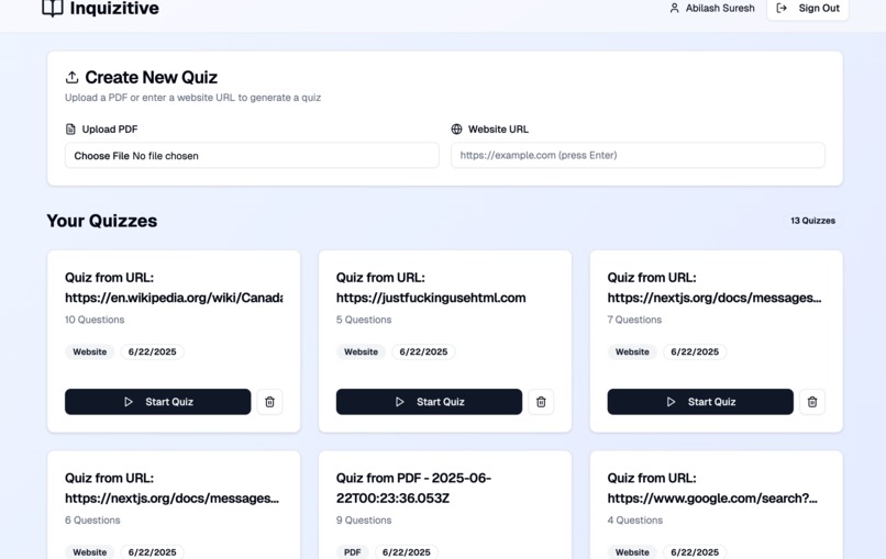 Inquizitive – screenshot 2