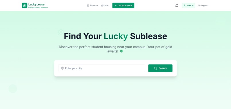 LuckyLease – screenshot 1