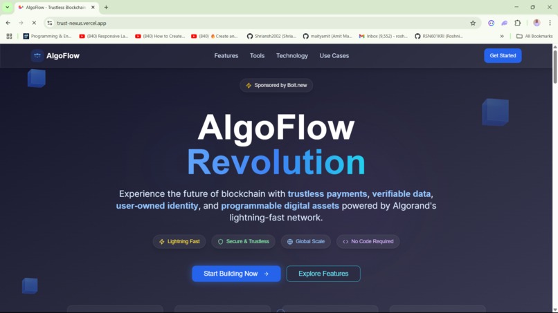 AlgoFlow – screenshot 2