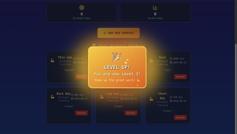 FitQuest – screenshot 3