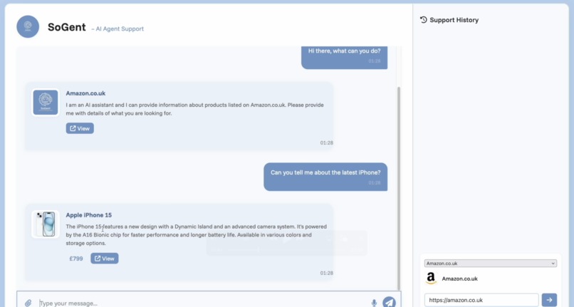 SoGent – screenshot 2