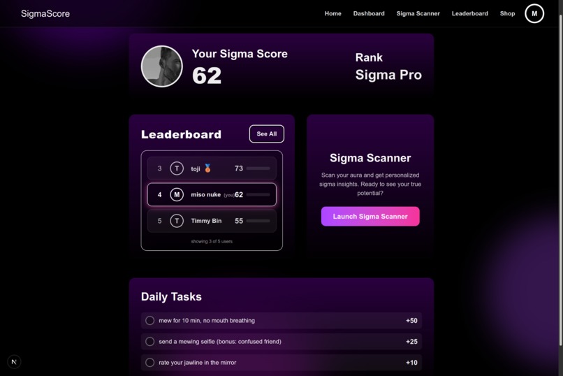 SigmaScore – screenshot 3