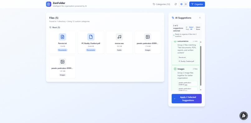 Zenfolder – screenshot 3