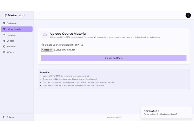 EduAssistant – screenshot 3