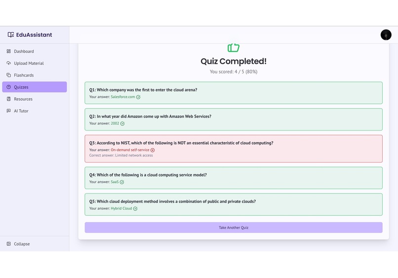 EduAssistant – screenshot 5