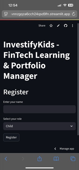InvestifyKids – screenshot 1