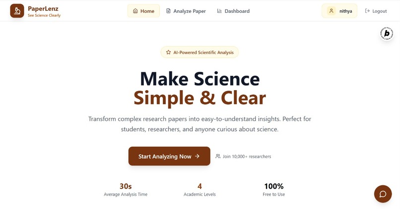 PaperLenz – screenshot 1