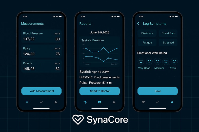 SynaCore: A Digital Cardiac Wellness Assistant – screenshot 4