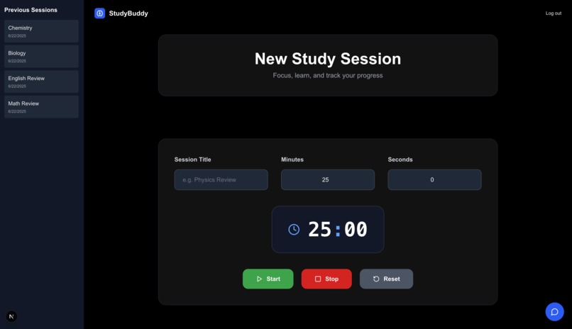 StudyBuddy – screenshot 2