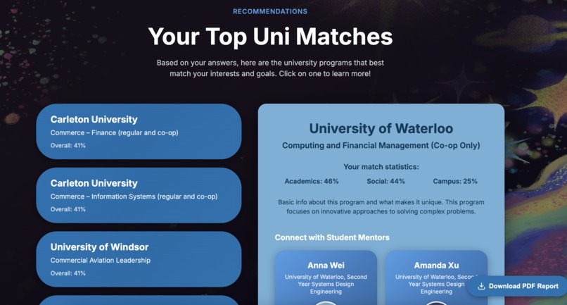 UniMe – screenshot 3