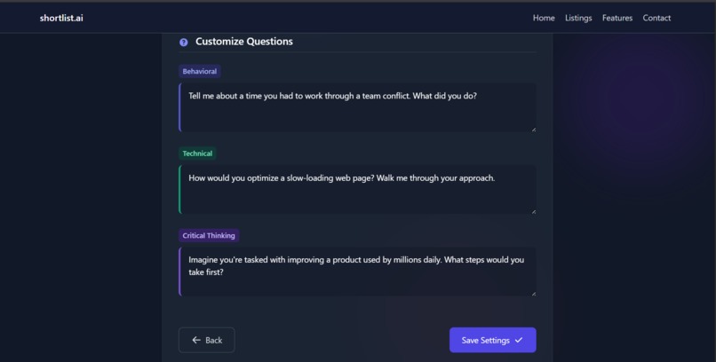 Shortlist.Ai – screenshot 2