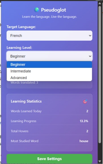 Pseudoglot – screenshot 3