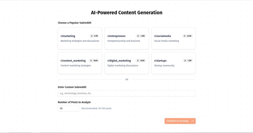 PostWorthy – screenshot 2